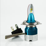 H1/H3/H4/H7/H11/9005/9006 Pair Car LED Headlights 6000K Double Side Headlamp Blubs 4000LM