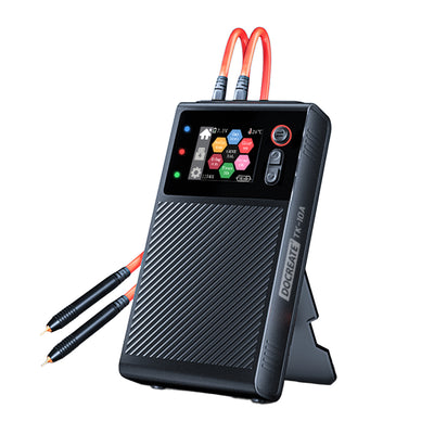LinkMejor TK-10A Portable LCD Screen Spot Welder 1200A Welding Current 8000mAh Battery Advanced Double Pulse Technology Multiple Safety Features