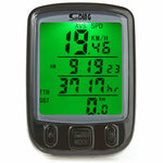 LinkMejor Wireless Bike Computer Speedometer Odometer 28 Functions LCD Backlight Display Waterproof Cycling Accessory