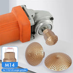 M14 Arc-shaped Woodworking Grinding Head Wood Grinding Disc 30mm 50mm 70mm For 115/125 Angle Grinder Wood Polishing Tool