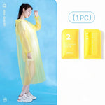 IPRee Portable Thickened Raincoat Travel Outdoor Rainwear Waterproof Women And Men Disposable Camping Rain Cover Travel Supplies