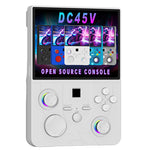[64G] DC45V10000+ Games Open Source Handheld Console 4.5 Inch IPS Screen RK3326 WiFi 4000mAh Retro Game Emulator Portable Linux Gaming Device with Vibration RGB Joystick