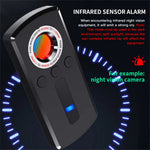 M40 Pro Anti Spy Detector Infrared Camera Finder GPS Tracker Wireless Bug Sweeper for Car and Hotel