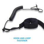 LinkMejor Paddle Board Surfboard Accessories Foot Rope Safety Leash 5mm Adjustable TPU Material Rope For Stand Up Paddle Board Surfboard