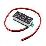Geekcreit® 0.28 Inch Two-wire 2.5-30V Three-wire 0-100/500V Digital Display DC Voltmeter Adjustable Voltage Meter
