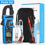 LinkMejor CM88 Pro Clamp Meter 6000 Counts True RMS 1000A AC/DC Current Meter 1000V DC Voltage Multimeter Electrical Tester