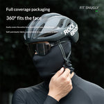 LinkMejor High Elastic Comfy Cycling Headgear Full Face Motorcycle Mask Moisture-wicking Breathable Head Neck Cover for Outdoor Windproof