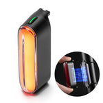 LinkMejor Magnetic Bicycle Taillight Smart Brake Light 7 Lighting Modes IPX6 Waterproof USB Rechargeable LED Bicycle Rear Light for Night Riding