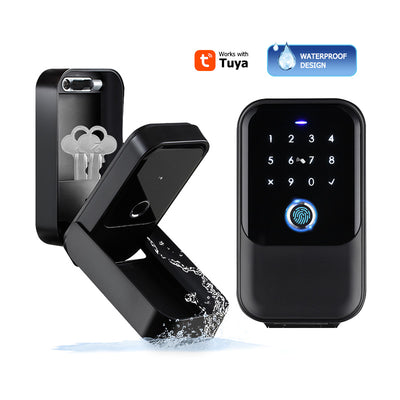K5 Tuya/TTlock Smartkey Lock Box Wireless Electronic Key Safe with Digital Code App Controlled bluetooth Smartlock for Home Key Padlock