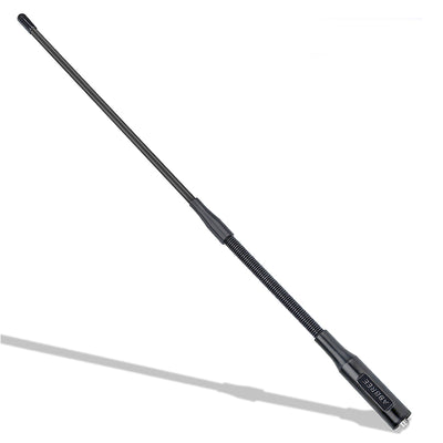 LinkMejor AR-166 SMA-Female Gooseneck Antenna UHF VHF 39cm Flexible 360° Bending High Gain Signal Booster for Ham Radio Walkie Talkie Baofeng
