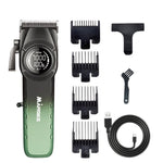 LinkMejor MS-5089 Professional Hair Clipper 7000RPM High Speed 180 Mins Runtime 4 Gears Lever Adjustable 2000mAh Long Battery Rechargeable Hair Trimmer with LED Digital Display for Home Salon Use
