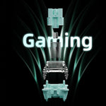 10/30/70Pcs Gateron Magnetic Jade Switch Set Hall Effect Linear Feel Adjustable Actuation Travel HIFI Sound Pre-Lubed 100 Million Keystrokes