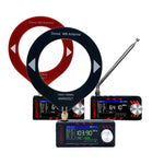 LinkMejor V3S SI4732 DSP Radio Receiver with HiZ Full Band 1.9 Inch IPS Screen Supports SSB USB LSB AM FM Modes Built-in Headphone Amp Portable Open Source Upgradable Firmware