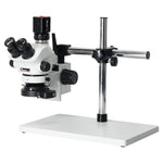 LinkMejor 21MP 4K 1080P HDMI Video Camera Simul-Focal 3.5X-100X Continuous Zoom Stereo Trinocular Microscope CTV Adapter Barlow Lens