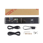 AK2518 Bluetooth LED Music Spectrum Display Light Speed Adjustable Level Indicator Amplifier Board DIY Kit with 3.5mm Audio Cable