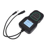 LinkMejor Solar Energy Tester MPPT Power Analyzer 48V Portable Lightweight PC Material Solar Panel Performance Diagnostic Voltage Current Measurement Clear LCD Display
