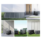 [US Direct] Aferiy P310 Portable Power Station 3840Wh LiFePO4 Solar Generator 3600W AC Output, UPS Pure Sine Wave Fully Recharge in 1.5 Hours 13 Output Ports, LCD Screen with Rolling Wheels