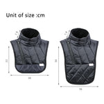 LinkMejor Keeping Warm Neck Scarf Motorcyclist Rider Chest Neck Protector Windproof Warmer Scarf Bibs Motorcycle Winter Thermal Collar