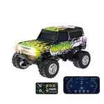LinkMejor HG4-163 HG4-164 RTR 1/64 2.4G RWD Mini Alloy RC Car Off-Road Climbing Truck Support App Remote Control Three Speed Vehicles Models Pocket Toys Desktop Collection Gift For Boys