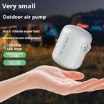 IPRee D20 Mini Air Pump Portable Electric Inflator Pump for Air Mattresses Inflate Deflate Beds Swimming Ring Outdoor Camping Pump
