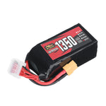 LinkMejor Power 22.2V 1350mAh 150C 6S LiPo Battery XT60 Plug for RC Drone