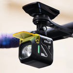 LinkMejor 1200LM Wired Remote Control Bicycle Headlight Aluminum Alloy 4000mAh Type-C Charging Bike Front Light with Dustproof Lampshade