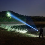 Weltool F11R 1332 Meter Long-Range Search Light 2100LM Strong LEP Flashlight With 2*22500 Battery USB Rechargeable Powerful Thrower Spotlight Waterproof Shooting Camping Fishing LEP LED Torch