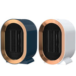 1200W Ceramic Space Heater Flame Retardant Compact Design Overheating Protection Portable Electric Heater for Desk Small Room Office Winter