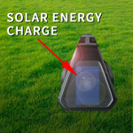 LinkMejor DA03 Solar Rechargeable Energy Camp Flashlights ABS Portable Waterproof Torch Work Light Outdoor Hiking Camping Searchlight