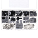 620pcs Dupont Connector 2.54mm Dupont Cable Jumper Wire Pin Header Housing Kit Male Crimp Pins+Female Pin Terminal Connector