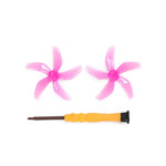 LinkMejor Lightweight Colorful 5-Blade Propeller Props Accessories for DJI NEO / NEO 2 RC Drone Quadcopter