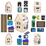 LinkMejor Smart Home Nano Starter Kit for Programming Project STEM Educational DIY Electronics Automation IoT Kit Components Sensors Modules Boards