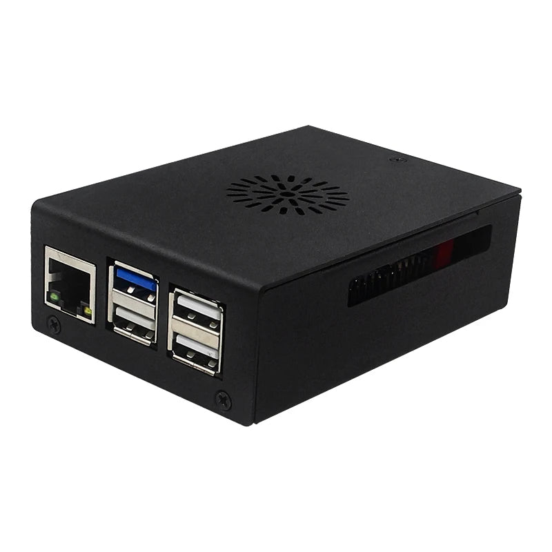 Orange Pi 5 Max Case with Fan Active Passive Cooling Metal Shell Optional Antenna Aluminium Heatinks