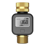 SGS05 TT Smart Irrigation Timer Water Flow Meter Real Time LCD Display Multi Mode Measurement for Garden Lawn Outdoor Water Consumption Efficient Monitoring
