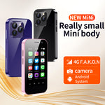 SOYES XS14 Pro 3.0 Inch 2GB + 16GB / 3GB + 64GB ROM Ultra Thin Camera WIFI Bluetooth Dual SIM Face Recoginition 4G Quad Core Mini Mobile Phone