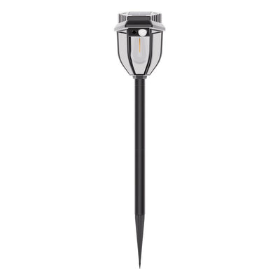 Elfeland Solar Garden Stake Light Motion Sensor Waterproof 3 Lighting Modes Solar Pathway Light for Lawn Yard Driveway