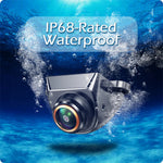 LinkMejor AHD 720P / 1080P Car Rear Camera 170° Wide-Angle Lens Reverse Image High Definition Wide Angle Night Vision Rear View Waterproof