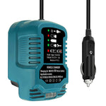 DC 12V/24V Mini Compact Car Charger for 18V LXT Batteries BL1815 BL1830 BL1860 with LED Indicator Portable Charging