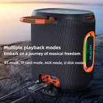 LinkMejor S122 25W Portable Speaker Wireless bluetooth Speaker 76mm Large Driver HiFi Sound 6000mAh Battery Support TWS Outdoors Portable Speaker