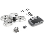 DJI Flip All-in-One Vlog Camera Drone with 1/1.3'' CMOS Sensor 4K 60fps HDR Video AI Subject Tracking 31mins Flight Time Foldable Full-Coverage Props Guard 249g