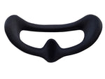 FPV Goggles Replacement Soft Eye Mask, 12g Ultralight, Dual-Layer Foam & Lycr, Sweat-Wicking, Black/Grey, Precision Fit Light Blocking Face Pad for Antigravity A1