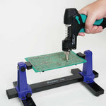 Pro'sKit SS-331NH Desoldering Station 160W Digital Vacuum Solder Sucker BGA Rework Station with LED Display 480C Adjustable Temperature Fast Heating Suction Pump and 3 Spare Tips for Professional Electrical Repair and PCB Desoldering