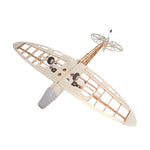 LinkMejor Spitfire 1020mm Wingspan Balsa Wood RC Airplane Fighter KIT