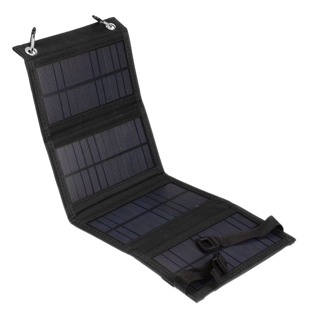 LinkMejor 5V 20W Foldable Solar Panel Solar Charger Power Bank Portable Charger