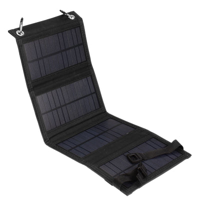 LinkMejor 5V 20W Foldable Solar Panel Solar Charger Power Bank Portable Charger