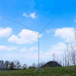 GH-V5 7MHz-430MHz HF UHF VHF Antenna 400W Short Wave Portable Dipole Antenna