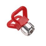 AB47 Spray Guide Tool 217 Airless Spray Tip 7/8 Inch Paint Sprayer Accessory Edge Painting Nickel Plated Tungsten Steel Corrosion Resistant Easy Clean Universal Fit Wagner Compatible