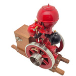 LinkMejor B01 3.6CC Ball Top Monitor Hit and Miss Vertical Water-cooled Single Cylinder 4-Stroke Engine Science Discovery Education Toys