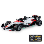 LinkMejor HG4-234 RTR 1/64 2.4G Mini RC Car F1 Formula Racing Alloy Shell Three Speed Support App Remote Control LED Light Highly Simulated Classic Desktop Vehicles Models Toys Collection Gift for Children