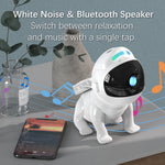 Elfeland BL-X02 Space Dog Galaxy Projector with 13 Swappable Star Patterns 360° Rotation HD Focus Lens Bluetooth Speaker RGB Ambient Light